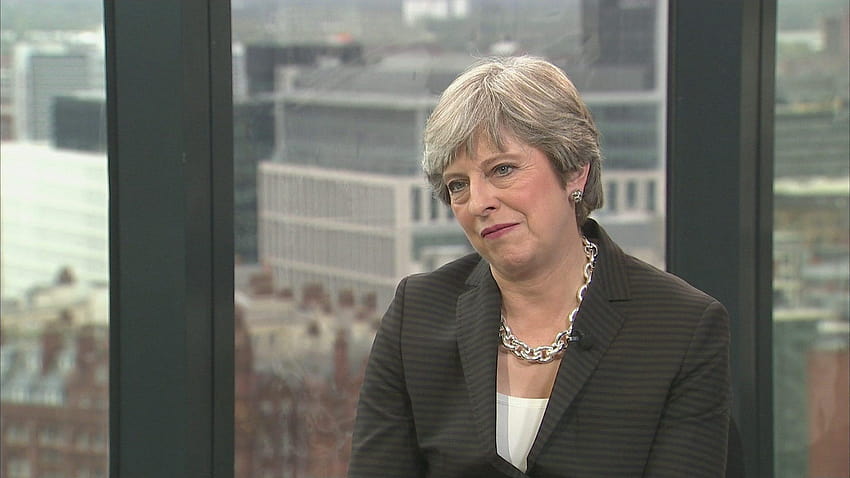 Theresa May: '내가 만나는 사람들은 실망하지 않고 낙관적입니다. HD 월페이퍼