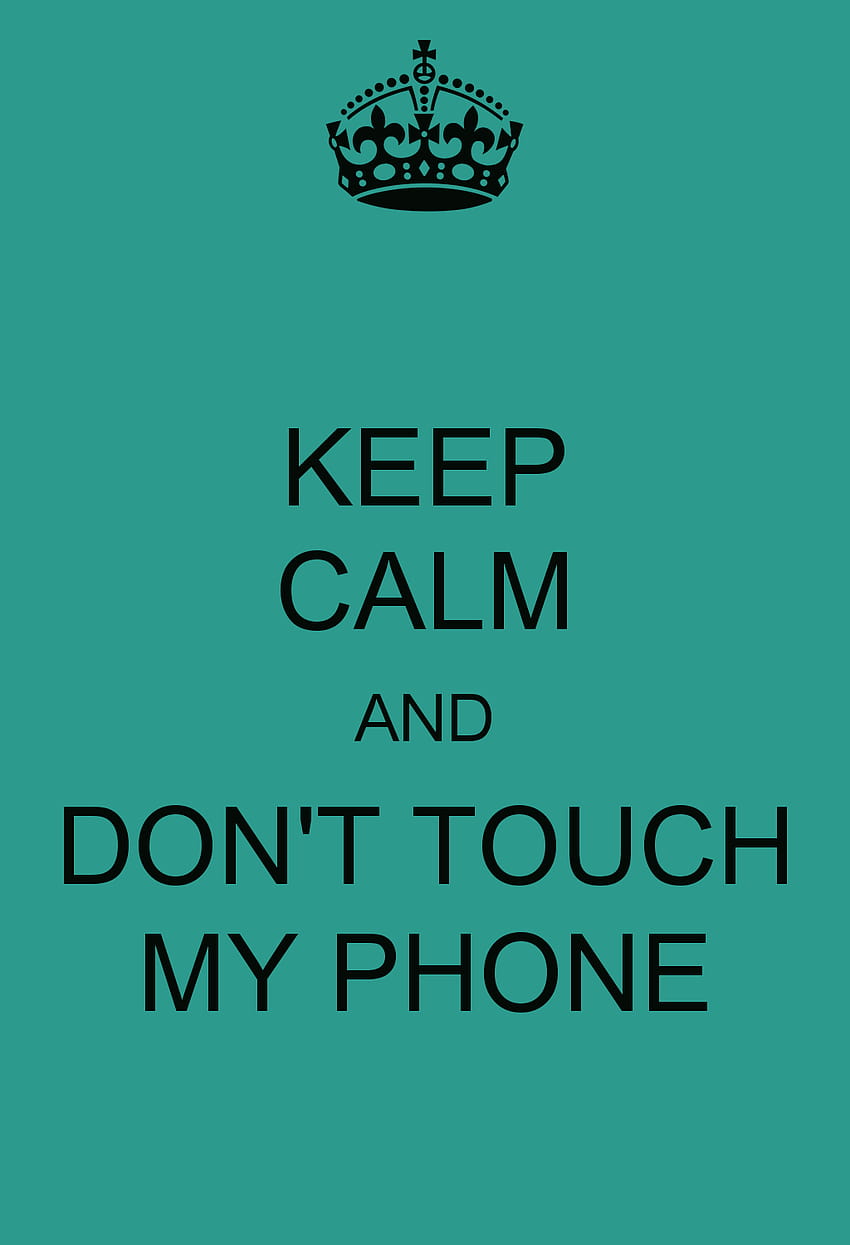 Melhores 5 Don T Touch PC no quadril, não toque no meu telefone cheio Papel de parede de celular HD