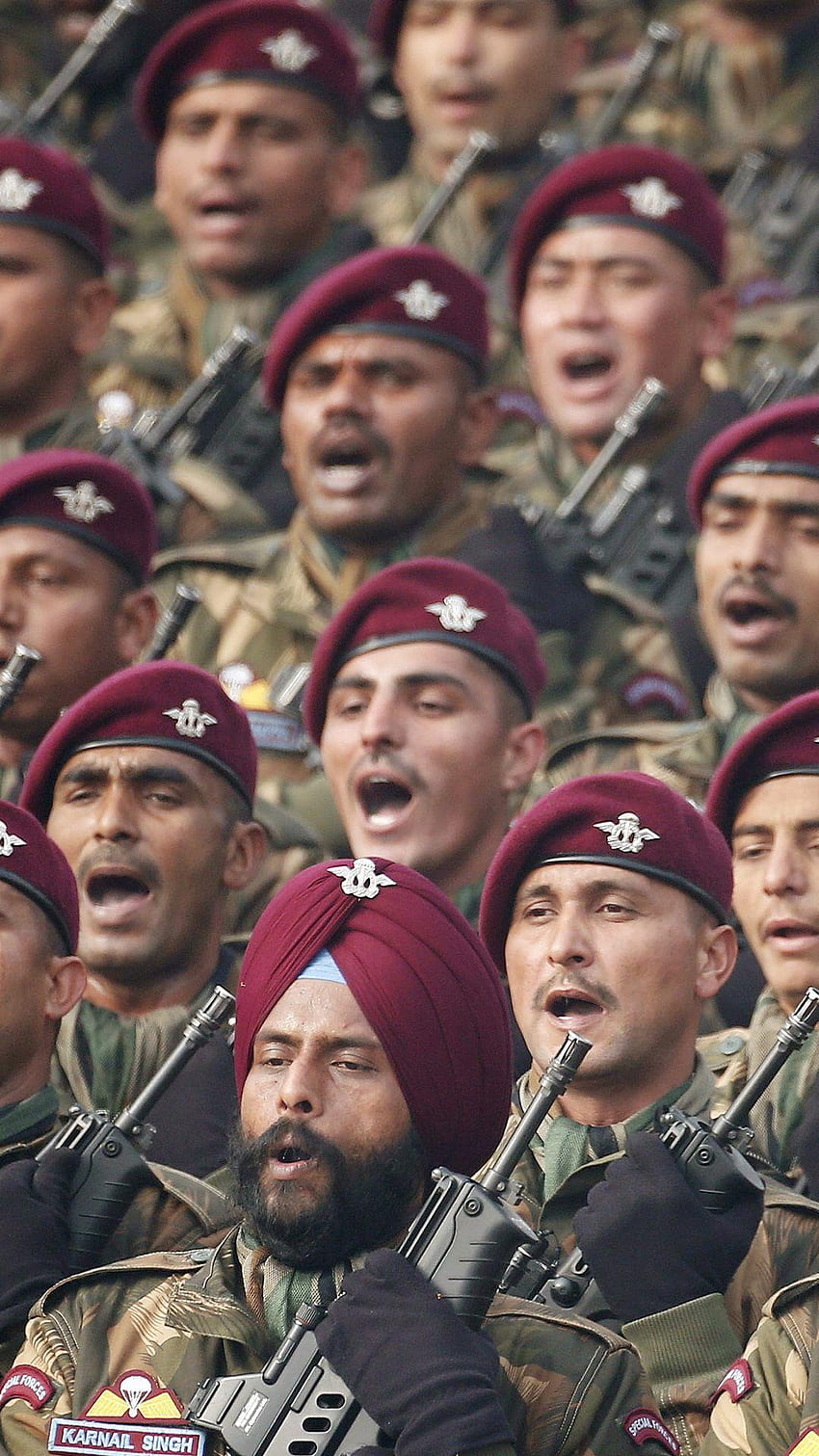 Para Special Forces Indian Army in HD-Handy-Hintergrundbild