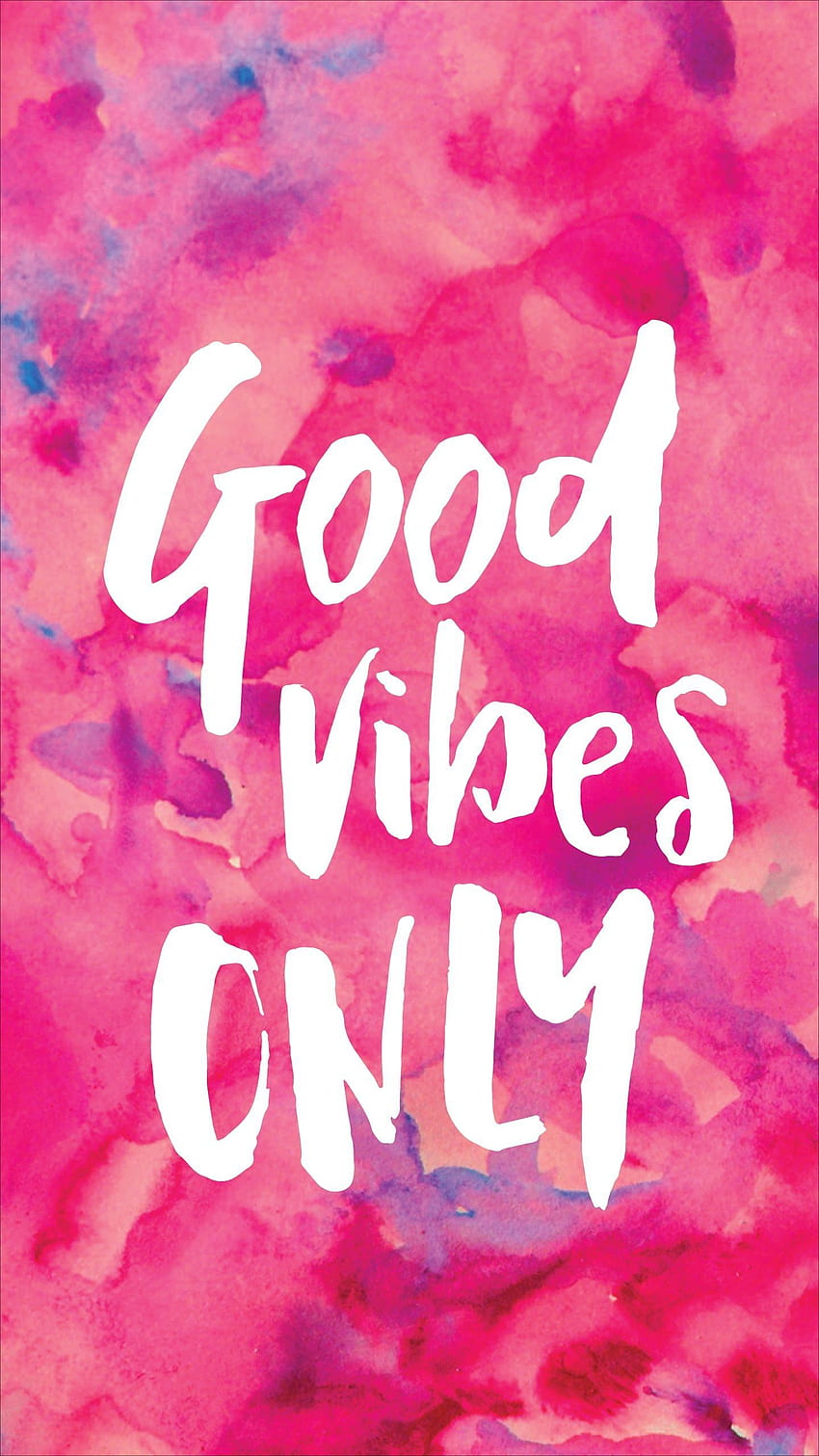 Positive Vibes Only, good vibes only anime HD phone wallpaper