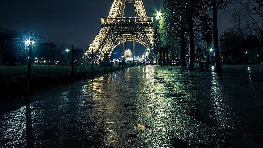 Midnight In Paris postado por ...cute, paris at night papel de parede HD