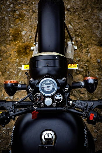 Royal enfield classic stealth black HD wallpapers | Pxfuel