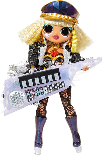  L.O.L. Surprise! O.M.G. Remix Rocker Boi and Punk Grrrl 2 Pack  – 2 Fashion Dolls with Music : Toys & Games