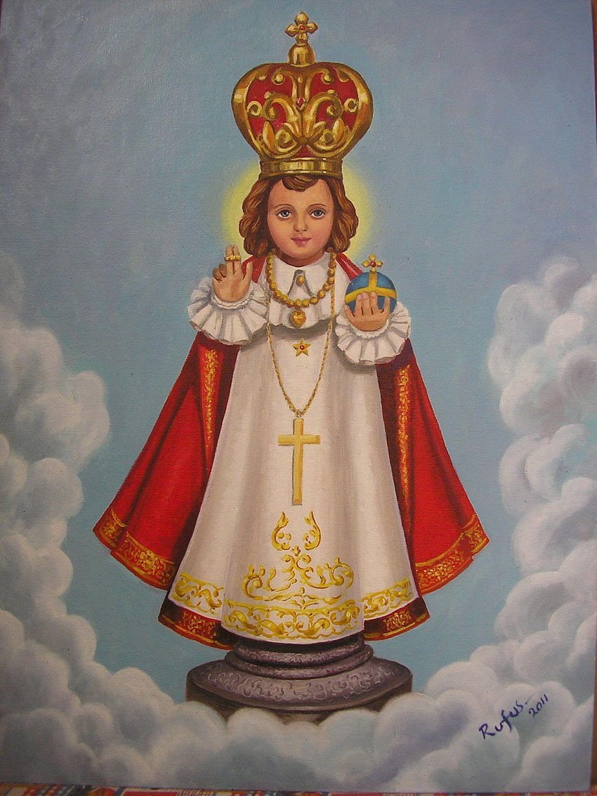 プラハの幼児イエス、 HD電話の壁紙
