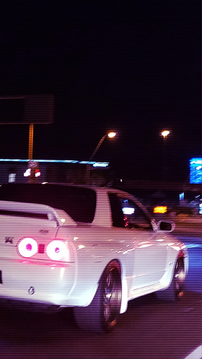 I made this phone out of a roller I got of my buddies R32 GTR Nismo. Figured I'd share! : outrun HD phone wallpaper