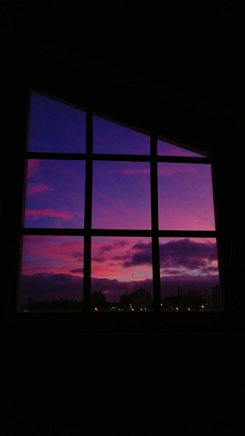 Sunset Window iPhone ::…Click here to Sunset, aesthetic windows HD ...