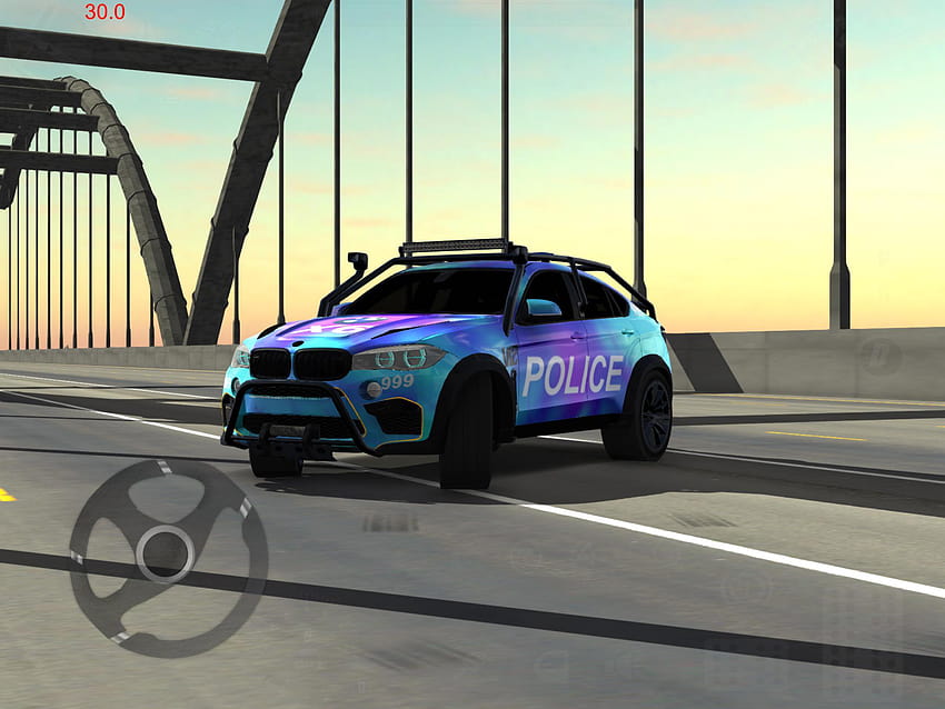 A X6 Galaxy Cop: Car Parking Multiplayer, multiplayer di parcheggio auto Sfondo HD