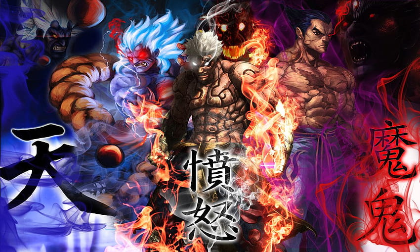 5 Oni Akuma, devil kazuya HD wallpaper