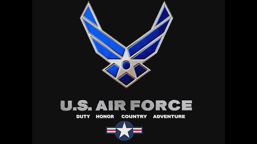 Wyświetlanie 13 For Us Air Force Logo [1920x1080] dla twojego , telefonu komórkowego i tabletu, komputera sił powietrznych Tapeta HD
