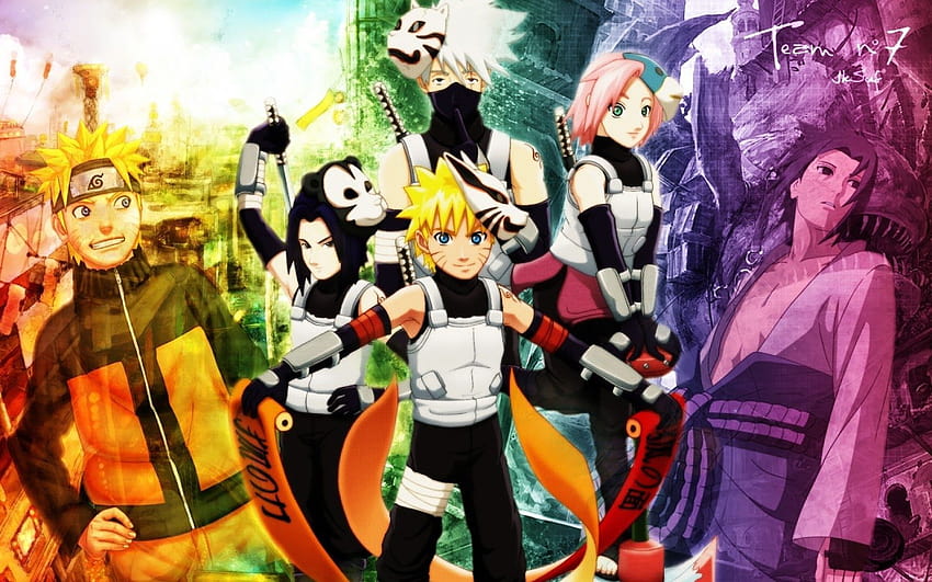 High Resolution Naruto Team 7 Iphone, squad 7 HD wallpaper | Pxfuel