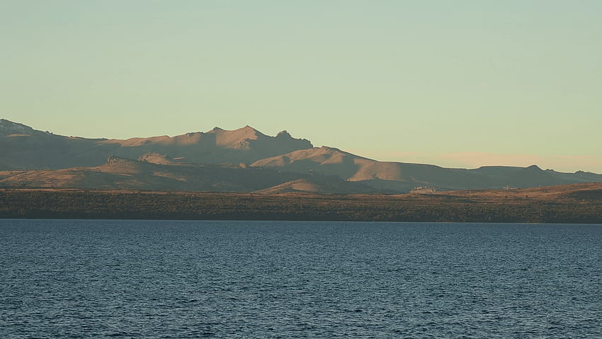 Nahuel Huapi Lake at sunset, San Carlos de Bariloche, Nahuel Huapi HD wallpaper