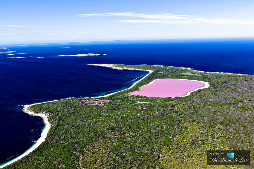놀라운 핑크 레이크 힐리어 – 웨스턴 오스트레일리아의 손길이 닿지 않은 자연 경이 – 피나클 목록 HD 월페이퍼