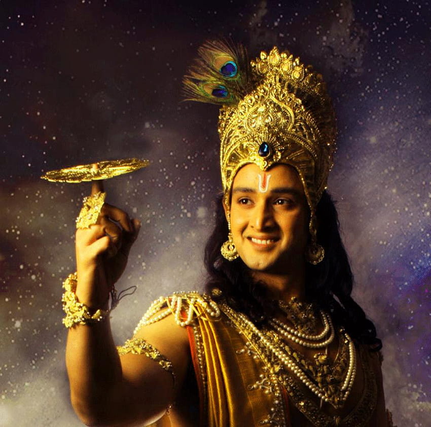 Bellissimo Signore Krishna, Krishna arrabbiato Sfondo HD