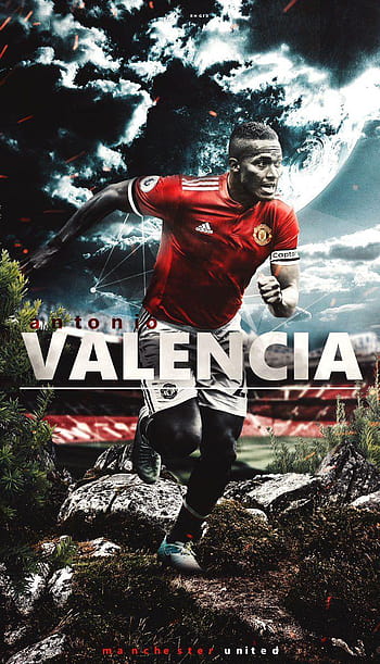 Antonio Valencia Manchester United Soccer, an art print by ArtStudio 93 -  INPRNT