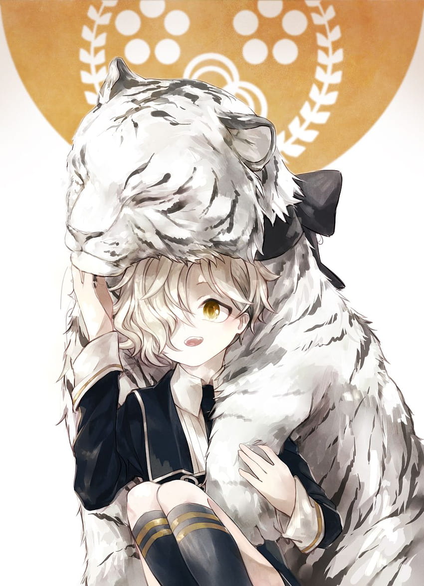 White Tiger, Tiger, Animal, Anime