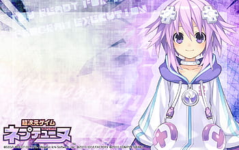 Neptune & Nepgear, neptune, blush, game, hairpin, rebirth, one piece,  playstation, HD wallpaper