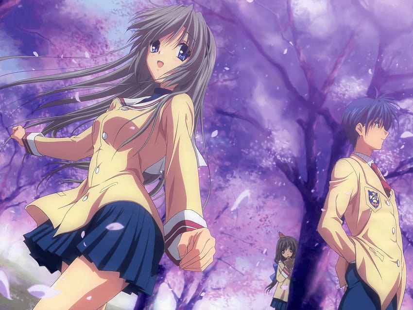 Download Tomoyo Sakagami, Clannad Anime Series Character Wallpaper