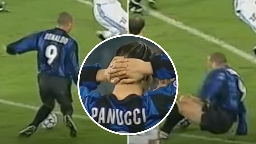 Роналдо Назарио получи една от най-ужасните контузии във футбола преди 20 години HD тапет