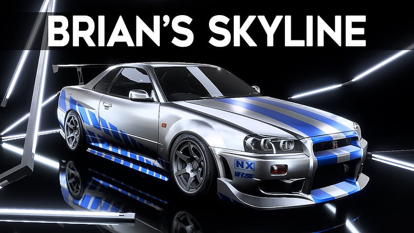  Nissan Skyline de Brian, horizonte rápido y furioso, Fondo de pantalla HD