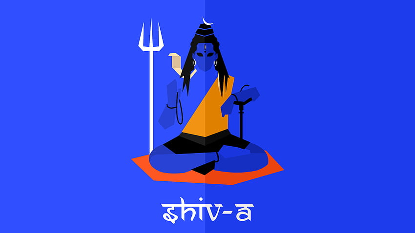 The Auspicious One – Shiva The Destroyer – Keno's Religion Blogs, shiva minimalist HD wallpaper