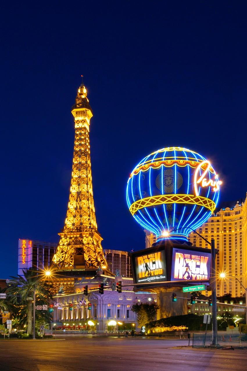 Doit visiter Las Vegas une fois dans la vie, tour eiffel las vegas Fond d'écran de téléphone HD