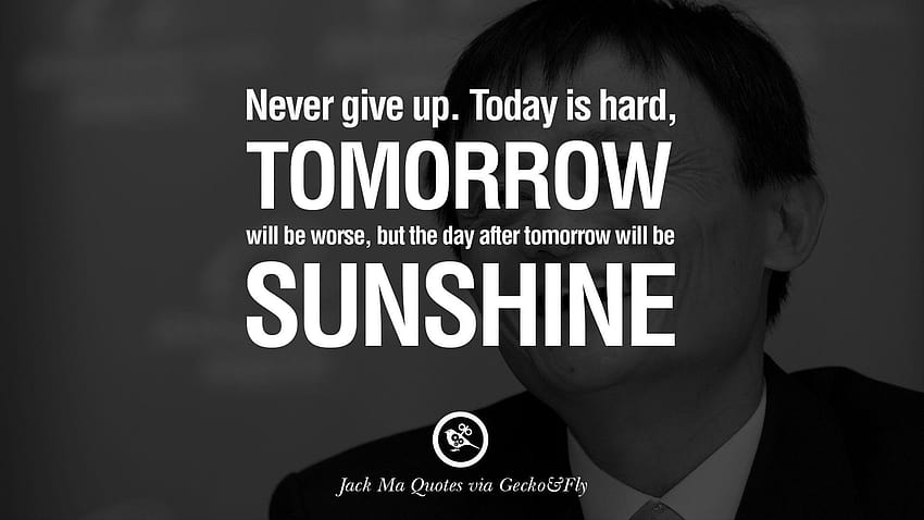ジャック・マーの起業家精神、成功、失敗、 高画質の壁紙