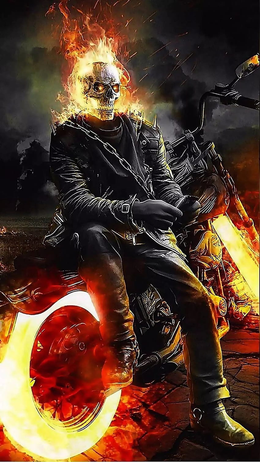Ghost Rider iPhone, ghost rider android mobile HD phone wallpaper