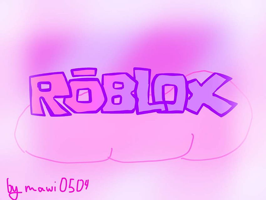 Girly roblox logo!, pink cute roblox HD wallpaper | Pxfuel