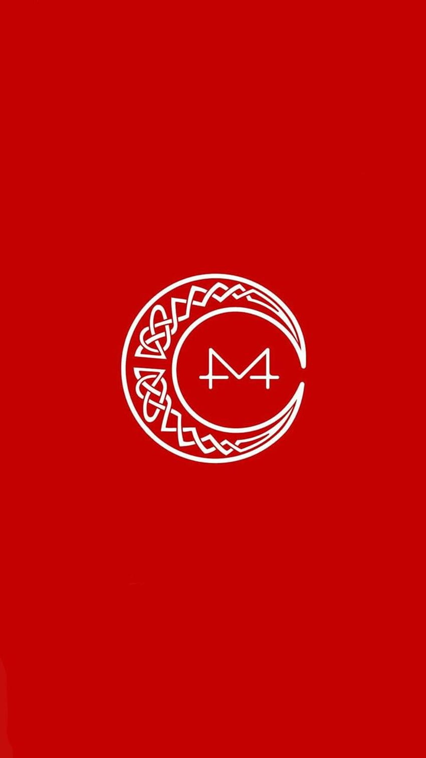 Mamamoo Red Moon Lockscreen Kpop Fondo de pantalla Wheein Hwasa Solar Moonbyul, czerwone aksamitne logo Tapeta na telefon HD