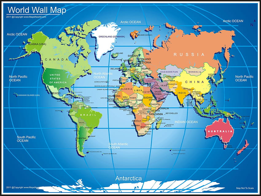 Mapa do mundo de alta definição e melhor tablet para mim, mapa político do mundo papel de parede HD