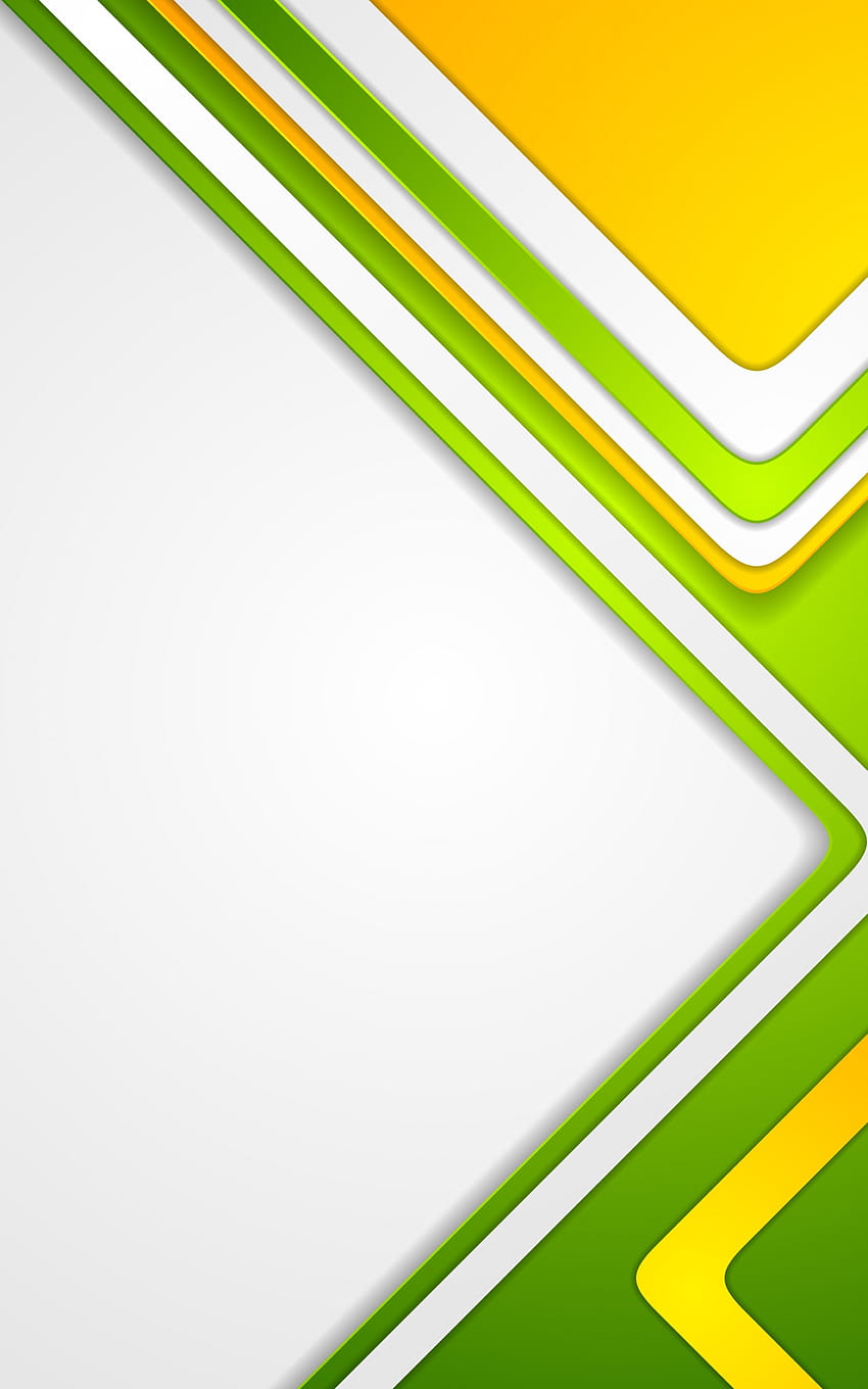 Жълти зелени фонове Дизайн абстрактна геометрия Ултра телефон Геометрично минимално изкуство, червено жълто зелено HD тапет за телефон