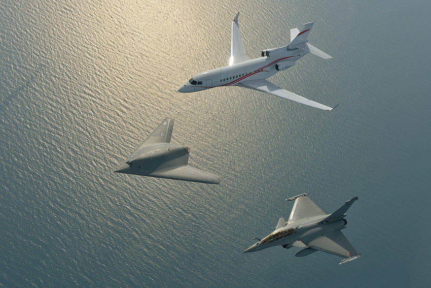 Dassault Falcon 7X, dassault rafale วอลล์เปเปอร์ HD