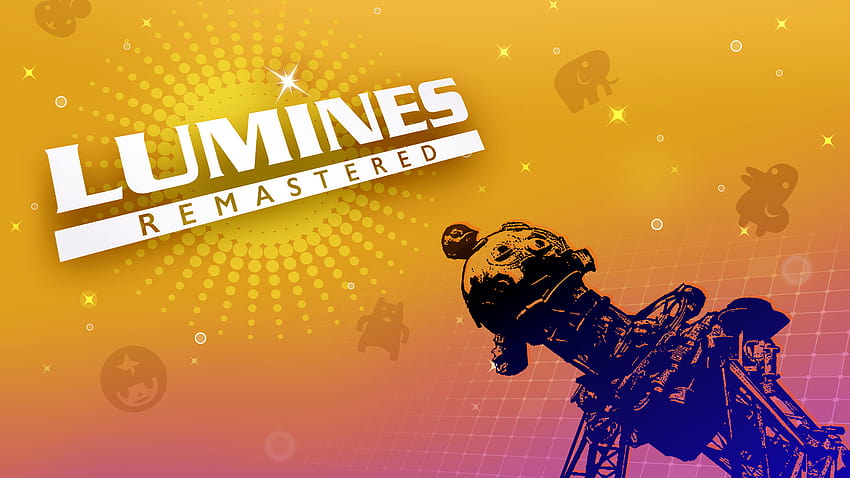 Lumines Remastered turns the Nintendo Switch into a full HD wallpaper