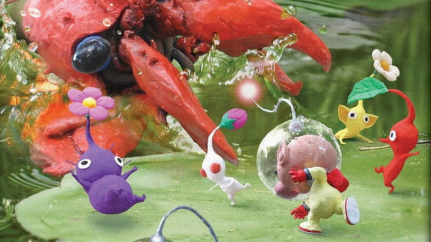 Nintendo Switch owners should be jealous of the Wii U's new game this week, pikmin 2 HD wallpaper