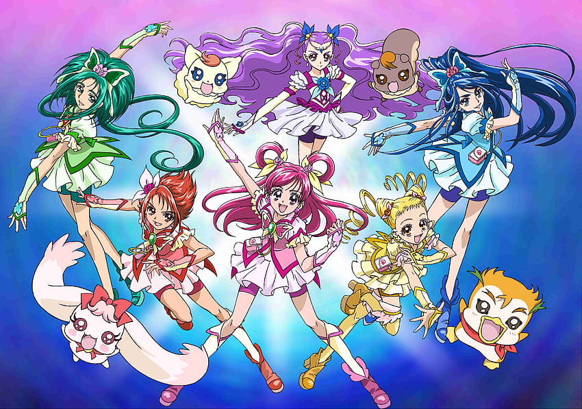 1 Oui! Pretty Cure 5, oui ou oui Fond d'écran HD