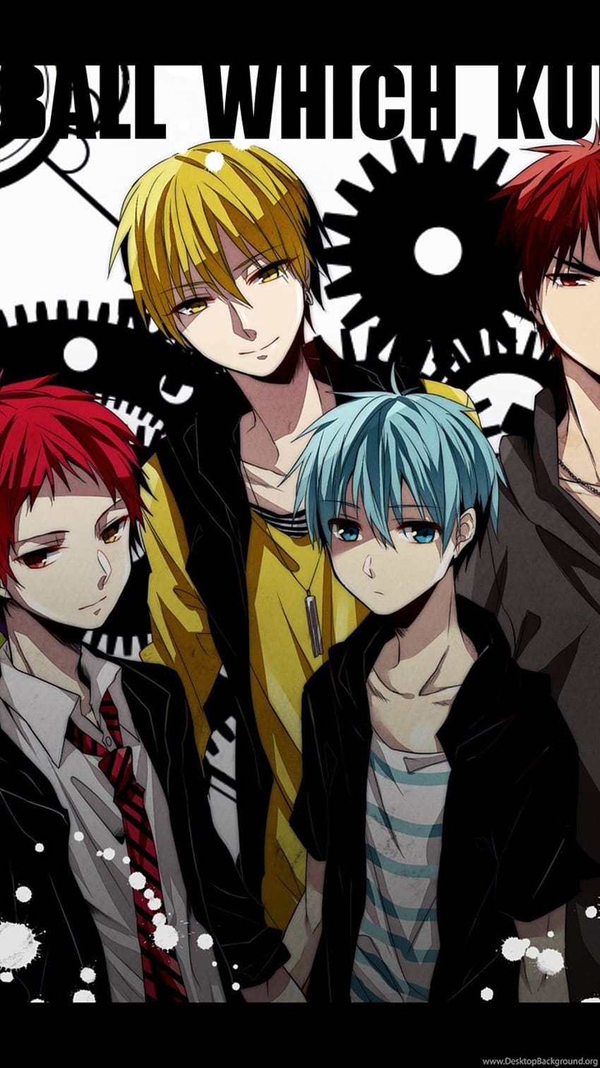 Anime-Serie Kuroko No Basket Cool Boys Group ... Hintergründe, Gruppe von Jungen HD-Handy-Hintergrundbild