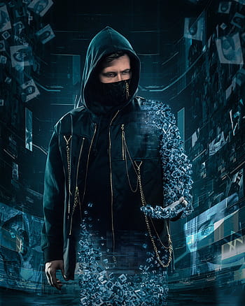 AlanWalker, alan, alan walker, aw, blue, cool, dayagraphics, faded, music,  walker, HD phone wallpaper | Peakpx