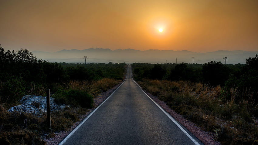 Straight Road HD wallpaper | Pxfuel