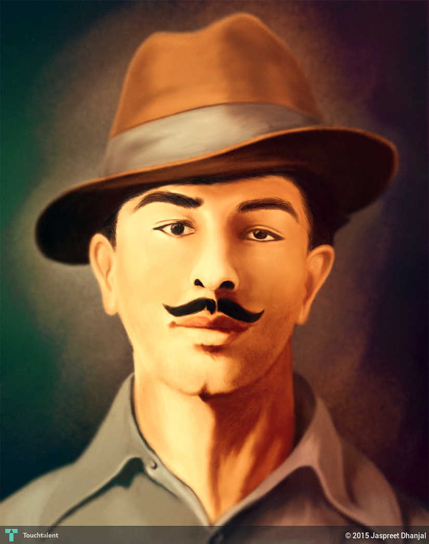 Bhagat Singh animowany Tapeta na telefon HD