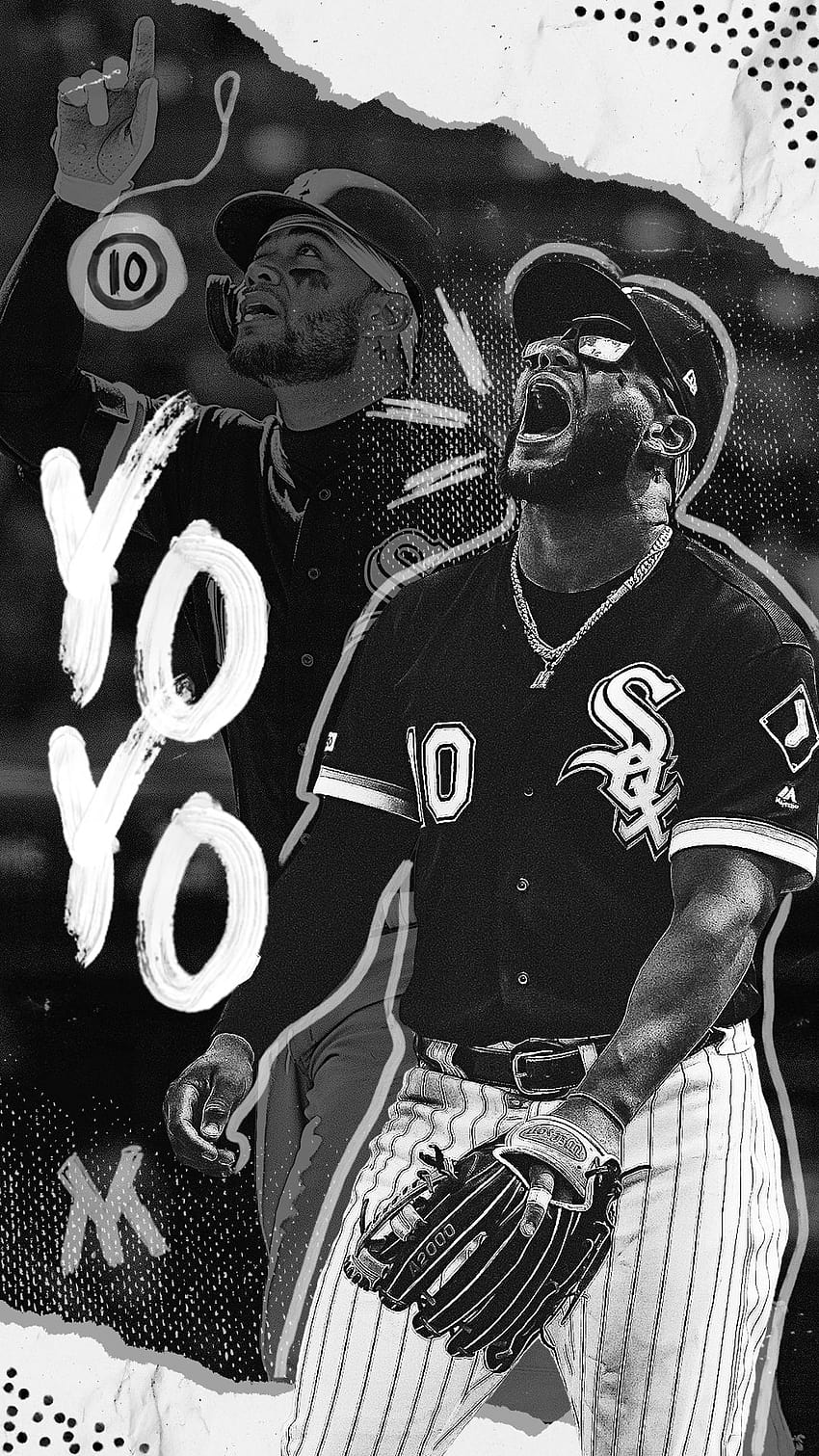 Download Yoan Moncada With Face Paint Wallpaper