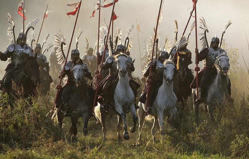 sejarah, 1612, Masa kesusahan, prajurit berkuda bersayap Polandia , bagian фильмы Wallpaper HD