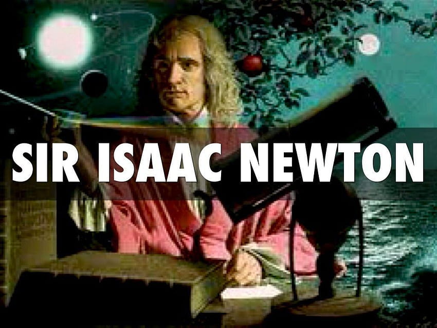 Sir Isaac Newton by Lachlan Renshaw HD wallpaper
