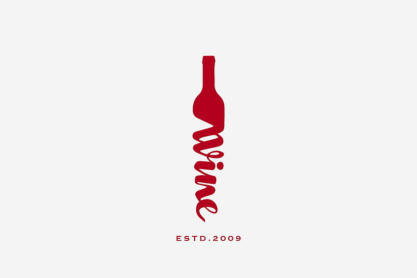 ワイン ロゴ、ワイン レストラン ロゴ、 高画質の壁紙
