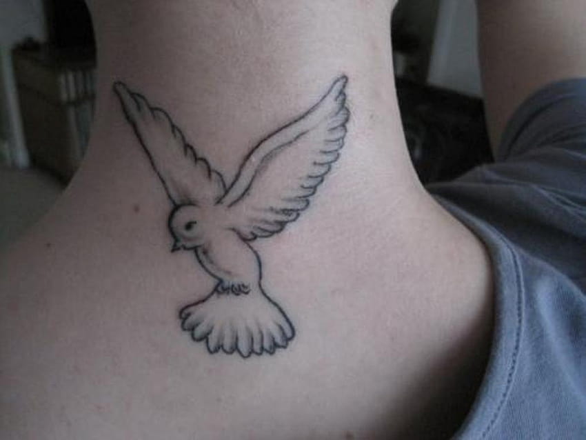 55 Elegant Bird Neck Tattoos