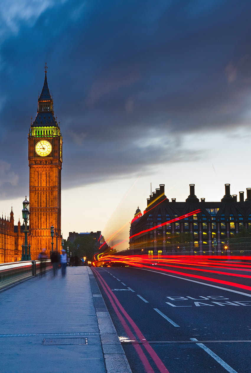 Big Ben London untuk iPhone X, 8, 7, 6 wallpaper ponsel HD