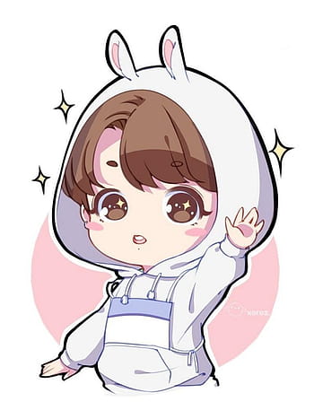 Fan Art Drawing Bts Anime  Jungkook Bunny Hybrid  Free Transparent PNG  Clipart Images Download