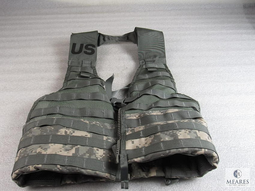 US Military Molle Fighting Load Carrier Vest Mens Size Small HD wallpaper