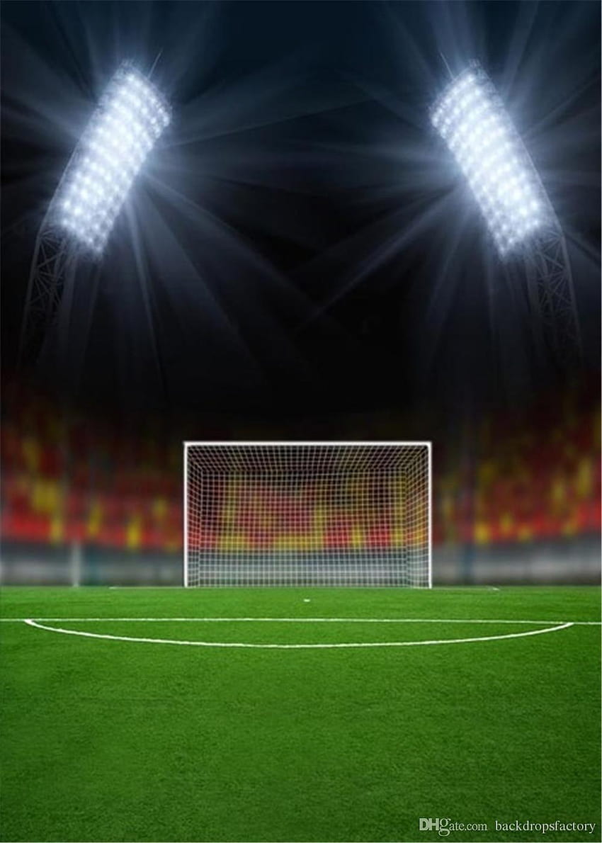 2018 Sfondi di campo di calcio a tema sportivo per Studio Bright, calcio di Sfondo del telefono HD