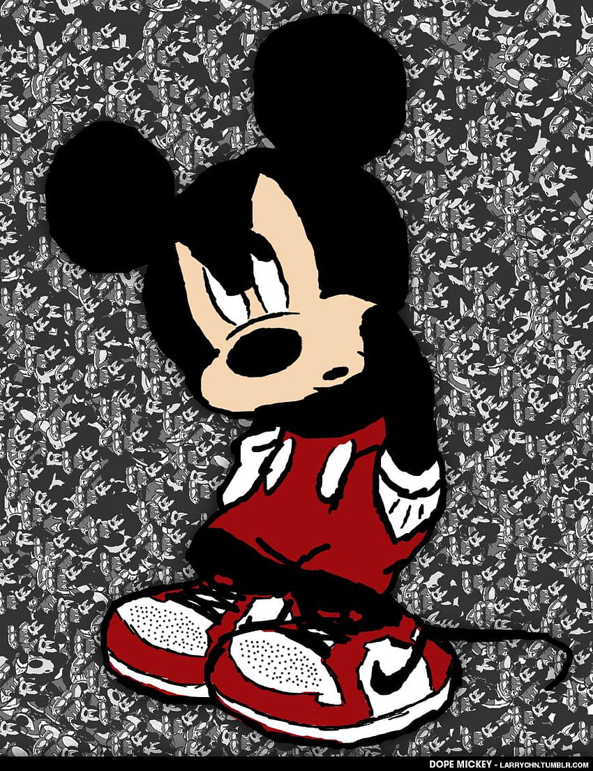 5 Mickey Mouse Dope, gangster mickey mouse HD phone wallpaper
