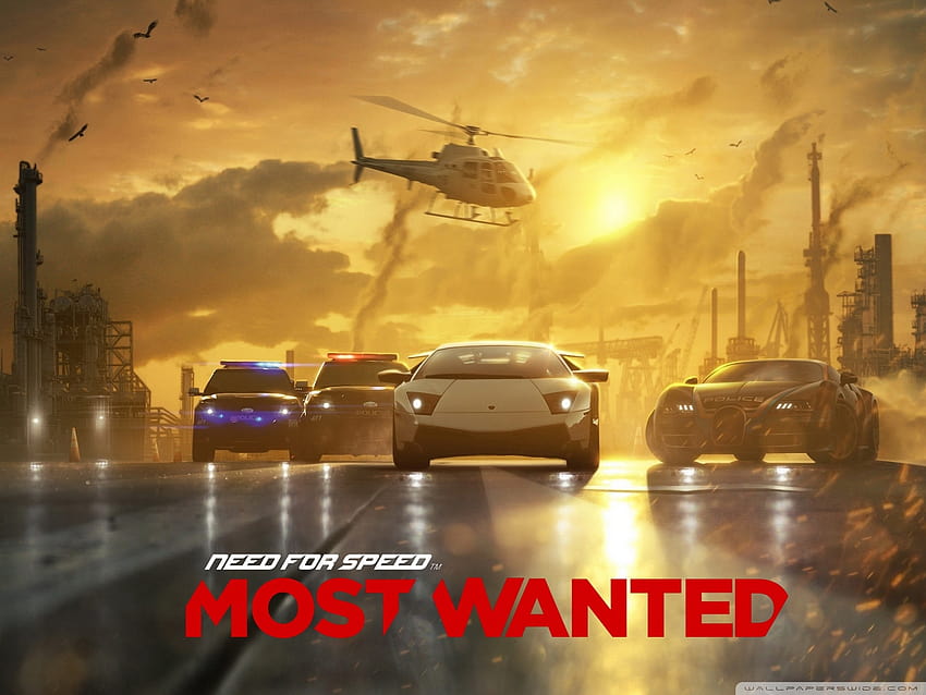 Need for Speed ​​Most Wanted 2012 Ultra Backgrounds за: и ултраширок и лаптоп: мултидисплей, двоен монитор: таблет: смартфон, nfs компютър HD тапет